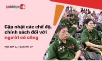 Chính sách đối với người có công theo quy định mới nhất